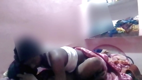 Indian girl dances with her boyfriend in the cam video