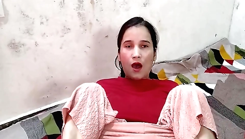 Sexy lingerie naked and making money for her friends