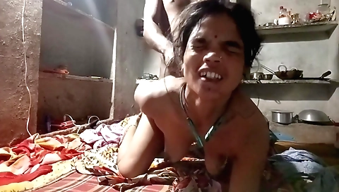 Indian bhabhi with a pink bikini gets her pussy banged