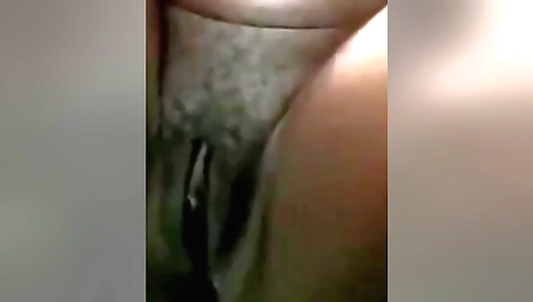 Indian amateur milf masturbating in a private room