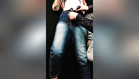 Hot sex with a girl and a big dick in an amateur vid