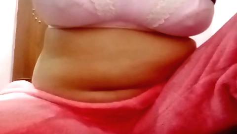 Chicks large boobs is making a hot masturbation video