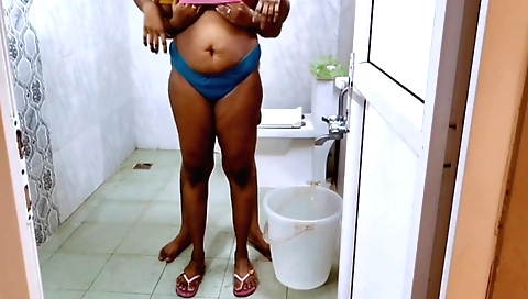 My wife gets fucked by me during shower in hotel room