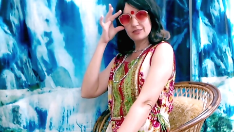 A hot indian girl is doing a hardcore sex video with a dude