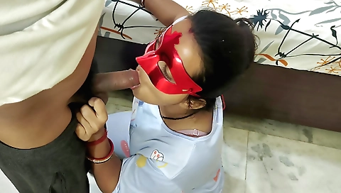 Brunette pornstar creampie porn with indian gangster