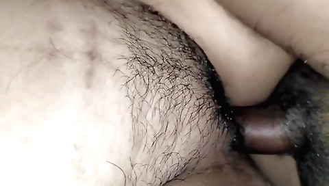 Indian girl with hairy body is showing off her beautiful body