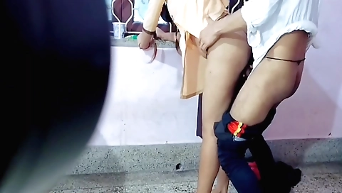 Sexy teen girl is getting fucked in a webcam video