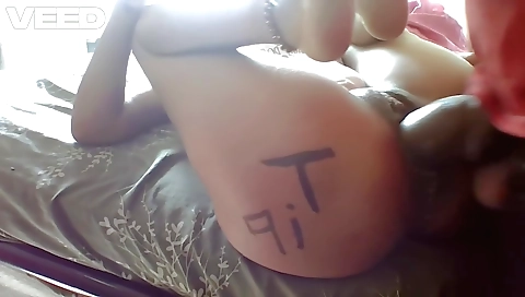 Hot brunette teen with big ass gets fucked in amateur sex