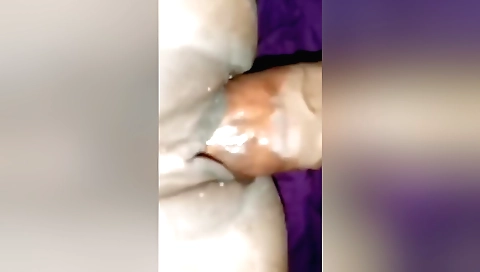 Horny amateur desi wife enjoys fucking her husband's friend