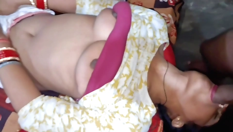 Brunette and her boyfriend are taking off their clothes