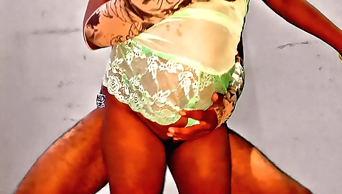 Indian teen 18+ girl fucks her stepmom's black cock