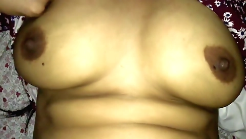 Hairy amateur brunette is ready for her husband to cum