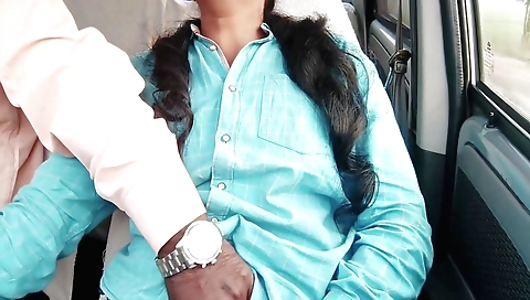 Indian big ass brunette stepdaughter giving a handjob