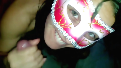 My darling has an amazing night with the guy and his friend