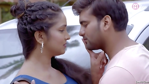 Gym teacher gets her workout done and she looks great