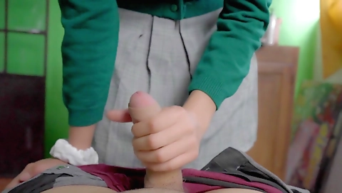 We Fuck Before College! Sophia Mexican College Girl! Hd