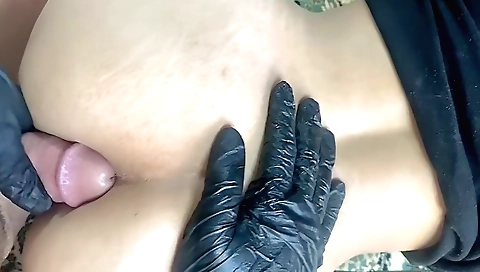 Indian teen with a small ass gets fucked in her mouth