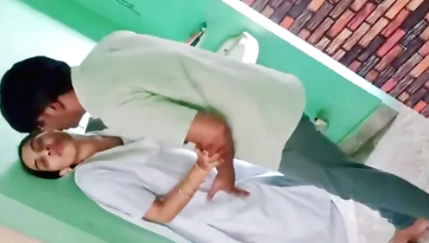 Indian brunette gets pounded by a black guy in amateur video