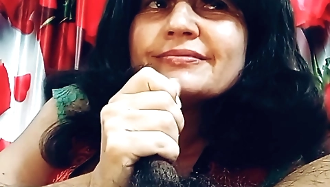 Indian housewife gets deepthroated and fucked hard