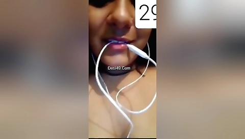 Indian amateur girl shows her hairy pussy and pussy lips