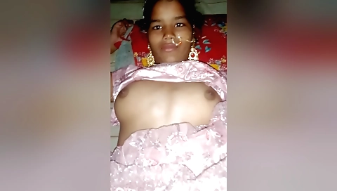 Indian teen video with her lover cumming on his face