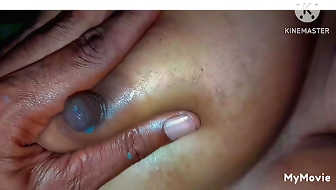 Indian amateur girl sucks and rides her cock on knees