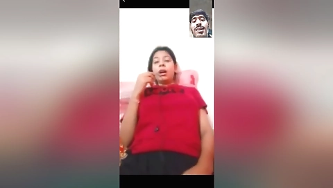 Busty amateur indian brunette shows her hairy pussy