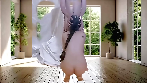 Blonde amateur teen takes her first sex video on a bedroom