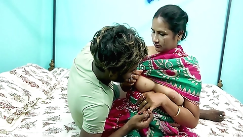 stepbrother fucked his sexy step aunts in the kitchen