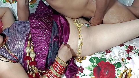 Indian girl enjoys getting fucked by a stud in the village