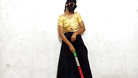 Indian amateur couple with a hot brunette babe and a man