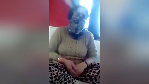 Big boobs brunette mature slut is showing her ass on webcam