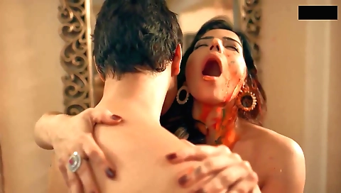 Mature 49 year old woman in lingerie fucks and gets fucked