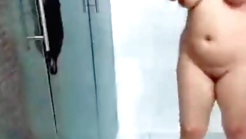 Indian girl dancing with her lover in her amateur video