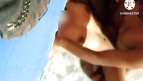 Indian hottie gives her first blow in a horny hardcore vid