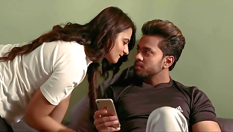 Petite brunette with an absolutely stunning face and a smooth body