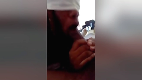 Stepbrother's big black dick is going to make a homemade video