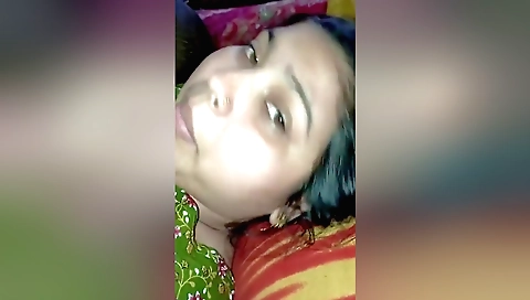 Indian brunette gets fucked on a couch and then she gets licked