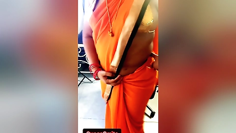 Chubby amateur brunette with a fat tummy is banged