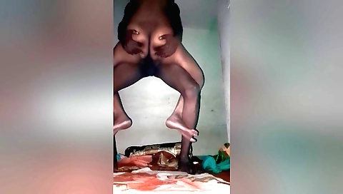 A brunette indian woman is getting fucked by a hard dick