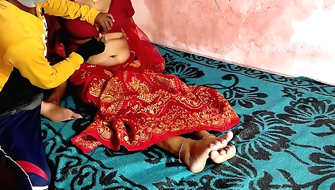 Indian woman gets fucked by her step father and step daughter