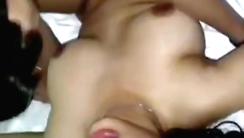 Sexy indian brunette with a sexy face getting fucked