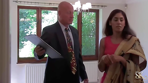 Brunette milf 18+ takes her pussy filled with semen