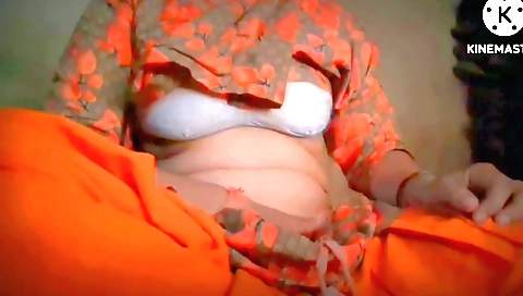 Indian girl caresses her curves then fucks her ass