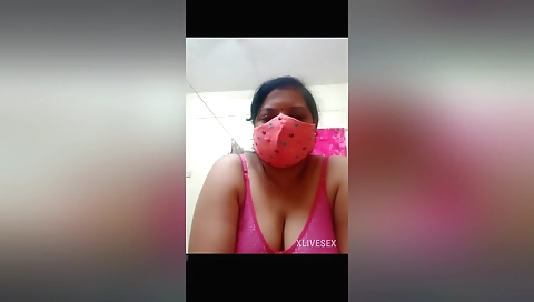 Sexy brunette 18+ amateur video with big tits aunty