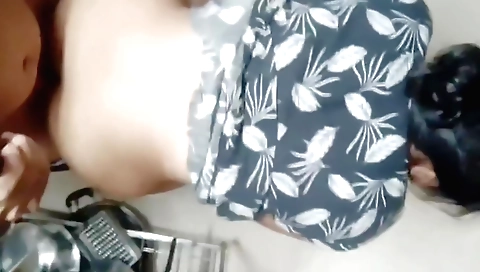 Indian cooking video with milf teen 18+ 1st time in a kitchen