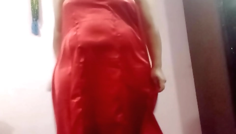 Chicks sexy ass in a solo webcam video with her pussy