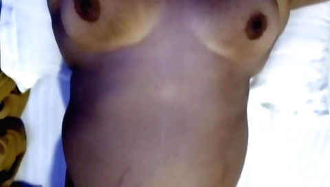 Hot indian solo girl with big boobs fucks outdoors