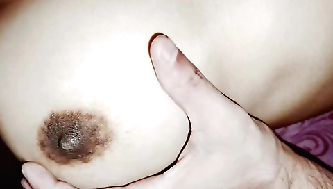 Indian babe gets naked and gets off with her lover