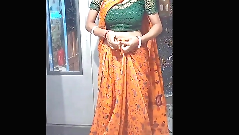 Tight Pussy Desi Bhabhi In Saree Fucked Hard By Devar In Hindi Audio